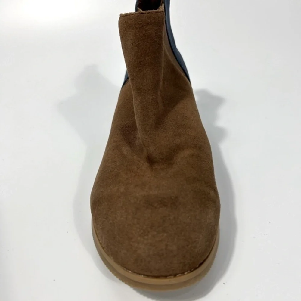 NEW TOMS Youth Esme Bark Suede Booties Size Y5.5